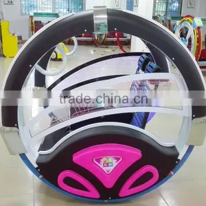 LED 8 Direction Kiddie Ride Hot Sell Happy Car / CE Approved Electric Aliens Arcade Machine thumbnail-3