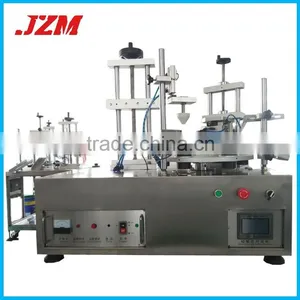 Ultrasonic Plastic Soft Tube Filling Cutting Sealing Machine For Cosmetic PE Tube thumbnail-2