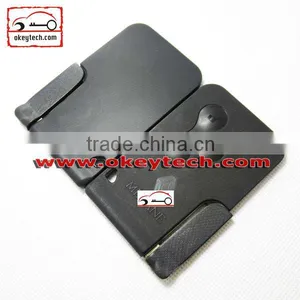 Okeytech Blank Key Card Renault Megane 3 Buttons Smart Card Shell for Key Card Renault thumbnail-1