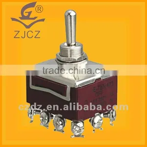3 Pole Toggle Switch / ON-ON Toggle Switch 20a 250V,stock Membrane Switch thumbnail-6