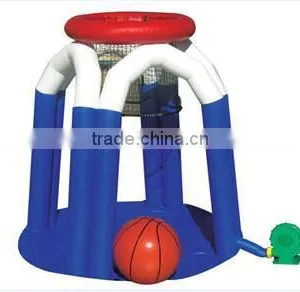 3.6mWx3.6mLx2.5mH Giant Inflatable Basketball Hoop Inflatable Basketball Goal Inflatable Basketball Sports Game thumbnail-1
