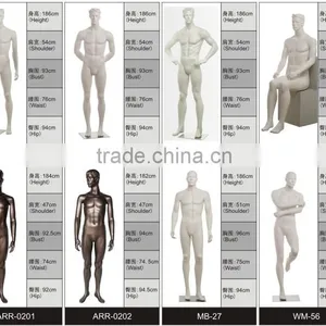 New Style High Quality Brand Clothes Display Custom Sexy Lifelike Male Mannequins thumbnail-4