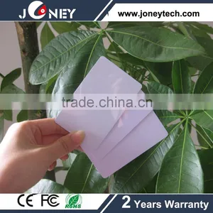 125khz/13.56mhz Blank Rfid Cards Em4102/TK4100 for Access Control thumbnail-1