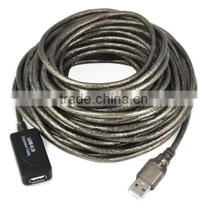 2016 Universal High Speed 15m USB Active Repeater Extension Cable thumbnail-2