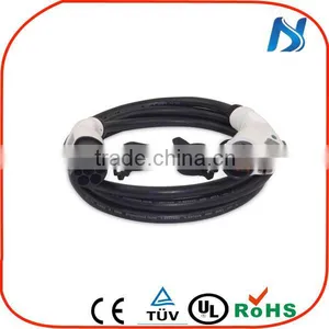 China Wall Socket Dostar Type 1 to Type 2 Cable Industrial Plug and Socket J1772 to 62196-2 16A EV Charging Cable Plugs thumbnail-2