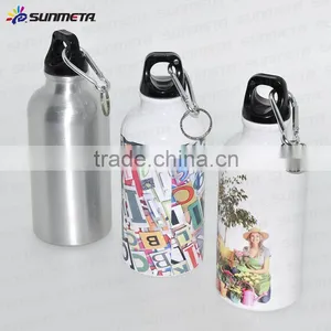 Hot Selling Promotional Sublimation Aluminum Bottle DIY Printing Travel Souvenir Water Bottle 400ml thumbnail-2
