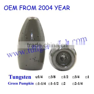 Tungsten Weight Tungsten Flipping Wight Sinkers 1/4oz thumbnail-2