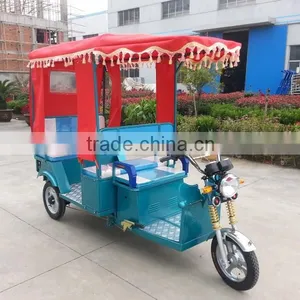 Electric Rickshaw for Passenger With 48V 850W Central Motor thumbnail-1
