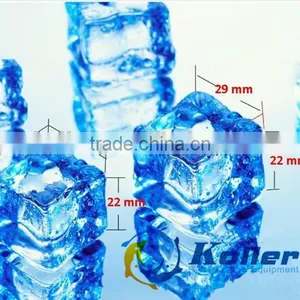 CV3000 Hot Sale Maquina de Hielo en Cubo Por 3 Toneladas per Dia Con SIEMENS PLC Control thumbnail-6
