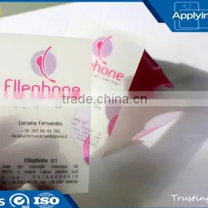 LF/HF Pvc Transparent Smart Card Contactless RFID Business Card With Inkjet Printing thumbnail-1