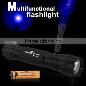Sidiou Group 501B LED Torch 1 Watt Aluminum UV 501 B thumbnail-6