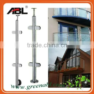 Stair Glass Handrail Balustrade With Glass Clips thumbnail-3