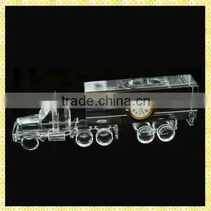 Handmade Engraved Crystal Car Model For Business Annual Souvenirs thumbnail-1