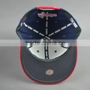 China Factory Custom 6-panel Snapback Caps With Embroidery Logo thumbnail-6