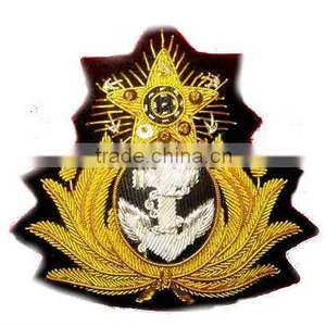 Brazil Navy Officer Hat Cap Embroidered Badges thumbnail-1