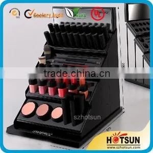 Fashionable High Clear Acrylic Holes Display Box With Black Bottom Wholesale thumbnail-3
