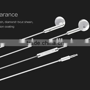 2016 Original HUAWEI AM116 P8 Lite the Semi-Ear Headphones With Microphone and Remote 3.5mm for Huawei Honor 6 Mate7 Earphones thumbnail-3