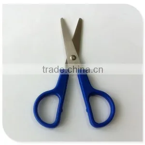 High Quality Hot Selling Kids Stationery Scissor With Safety Cover thumbnail-4