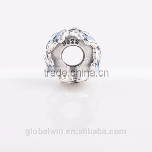 Blue Flower Charm Wholesale 925 Sterling Silver Charms With China Supplier thumbnail-4