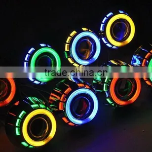 Exterior Car Parts Double Angel Eye Xenon Projector Lamp thumbnail-1