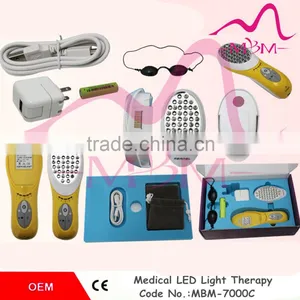 Yellow 590 Nm Led Light Therapy Home Devices 2016 PDT Red Led Light Therapy Skin Soft Photon Skin Care Device/LED Beauty Machine/PDT Led Light For Face thumbnail-1