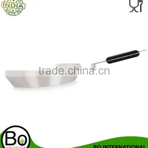 Stainless Steel Aluminium Heavy Duty Cookware Frypan Long Handle thumbnail-1