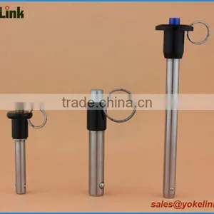 Ball Locking Quick Release Pin With Stainless Steel Ring thumbnail-1