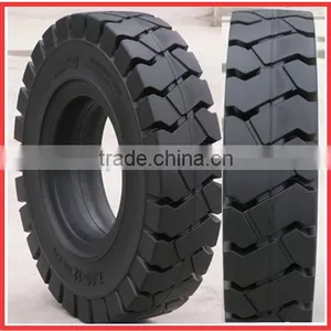 China 14.00-24 14.00x24 14.00 24 Wheelchair Tires Solid Rubber Solid Tires Backhoe Wheel Loader Spare Parts thumbnail-1