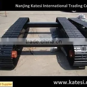 Steel Track Undercarriage And Track Chassis For Transport In Construction Site thumbnail-1