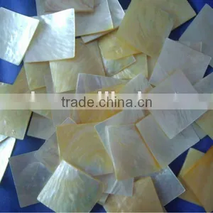 Polished Gold Mop Shell Slice thumbnail-1