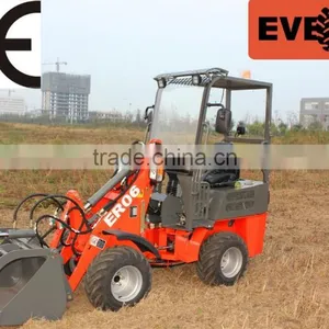 ER06 Hydrostatic Driving 0.6 t Loading Capacity Mini Loader/Hoflader thumbnail-1