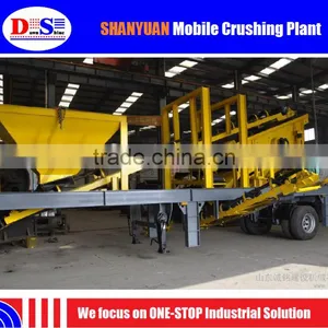Mobile Crushing Plant Jaw Impact Cone Crusher Good Price for Sale thumbnail-3