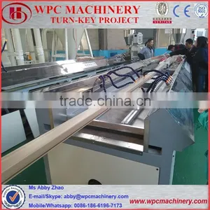New Type High Output Wood Recycle Machine/pvc Profile Extrusion Machinery thumbnail-1