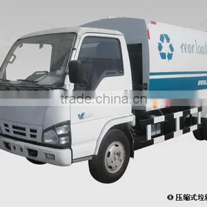 ISUZU Rear-Loading Compressed Garbage Truck thumbnail-1