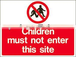 Children Must Not Enter This Site Vinyle Sticker thumbnail-1