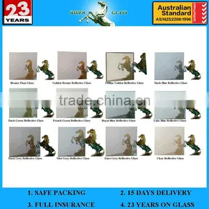 4-6mm CE & ISO9001 Highly Reflective Transparent Glass thumbnail-1