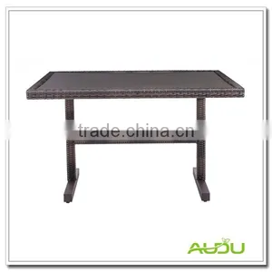 Stainless Steel Dining Table,Rectangle Shape Rattan Dining Table thumbnail-1