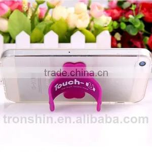 Touch-U One-touch Silicone Phone Holder Stand for Mobile Phone thumbnail-3