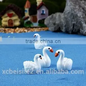 Cy309 Artificial Three-dimensional Whale DIY Resin Swan Crafts Garden Moss Micro View Decorations thumbnail-1