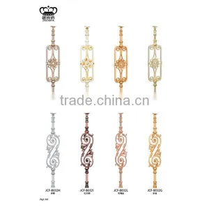 Luxury Design Decorative Color Coated Aluminum Indoor Railing Stair Baluster thumbnail-6
