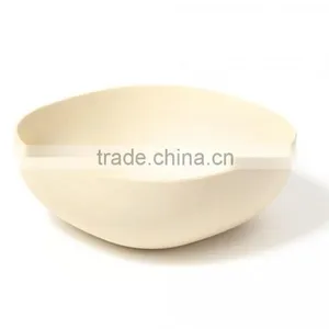 Green ,Eco Friendly, Durable, Nontoxic Bamboo Fiber Composite Salad Bowl thumbnail-3