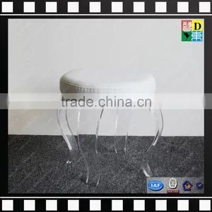 Custom Design Acrylic Chair With Cushion Top Selling Clear Acrylic Resin Chair From China Manufacturer thumbnail-4