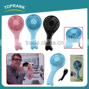 Multi-Functional Mini Portable Handheld Rotary Fan Goldfish Electrical Table Folding USB Rechargeable Mini Hand Fan thumbnail-1