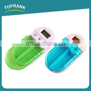 Toprank High Quality Pill Box Timer Medication Reminder Alarm,Advanced Mini Alarm Digital Pill Box With Timer thumbnail-1