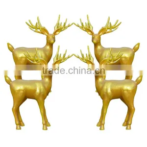 Fiber Glass Reindeer Decoration Statue thumbnail-1