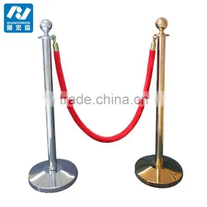Crowd Control Equipment, Metal Rope Stanchion For Sale thumbnail-3