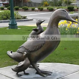 2015 New Design Garden Sculpture Swan Bronze Sculpture thumbnail-1