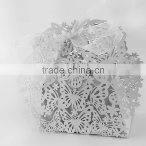 Customized Foldable Wedding Invitation Candy Box Romantic Paper Wedding Box thumbnail-5