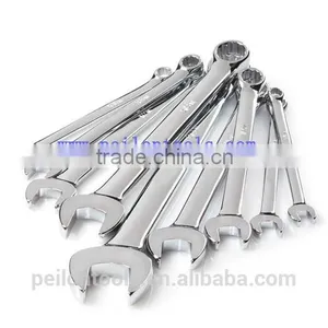 Carbon Steel 9 Pieces Set Combination Wrench Set (1/4-3/4 Inch.) thumbnail-5