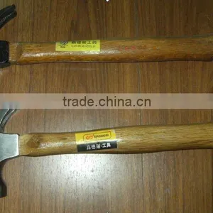 Carbon Steel Claw Hammer With Wooden Handle thumbnail-1